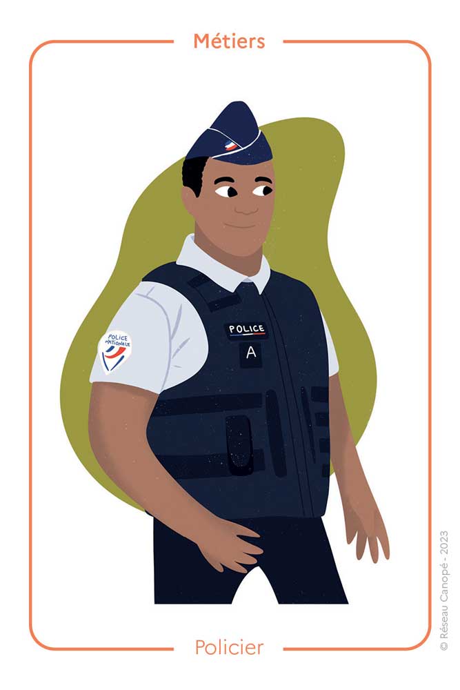 policier-illustration-jeu-photolangage-enfants